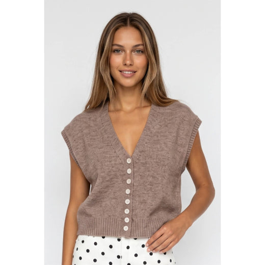 V Neck Sweater Vest
