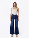 High Rise  Dark Wide Leg JeansI