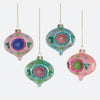 Reflector Drop Glass Ornament