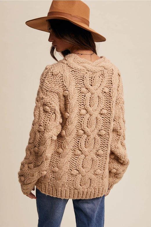 Chunky Cable Knit Sweater