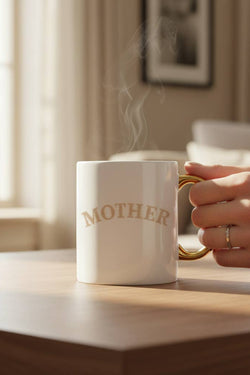 Mother Cozy Cute Ceramic Mug, 11 oz