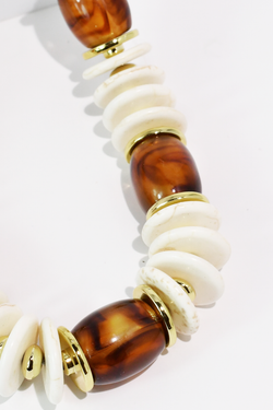 Honey Pearl Necklace