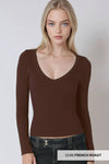 Nikibiki Deep V Neck  Top
