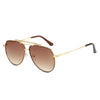 Large Lens Aviator Sunglasses