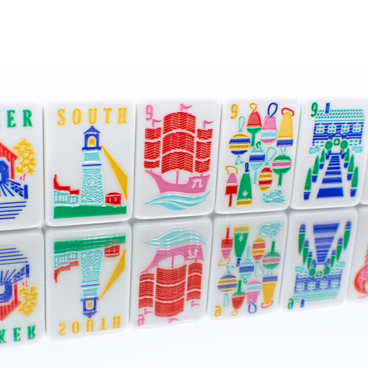 The New England Series Mahjong Tiles