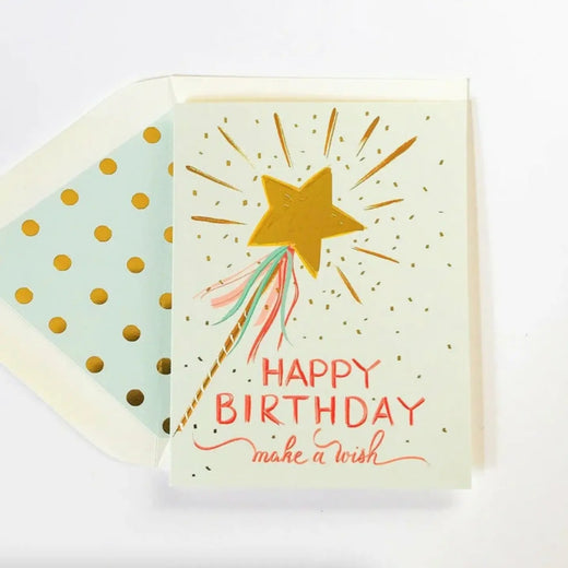 Make A Wish Birthday Card