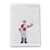 Red Jockey Tea Towel