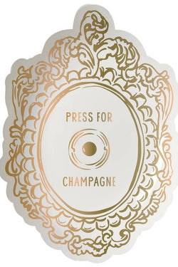 Ceramic Trinket Tray | Press For Champagne