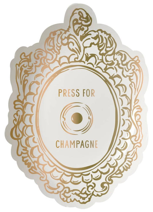 Ceramic Trinket Tray | Press For Champagne