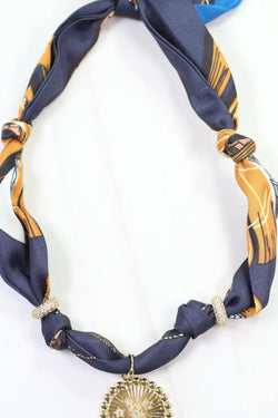 Shannon Scarf Charm Necklace