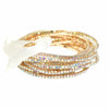 Crystal Rhinestone Stretch Bracelet Set
