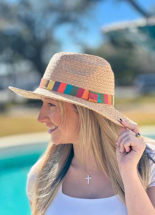 Carter Hat with Printed Band