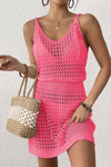 Knit Waist Beach Cover Up