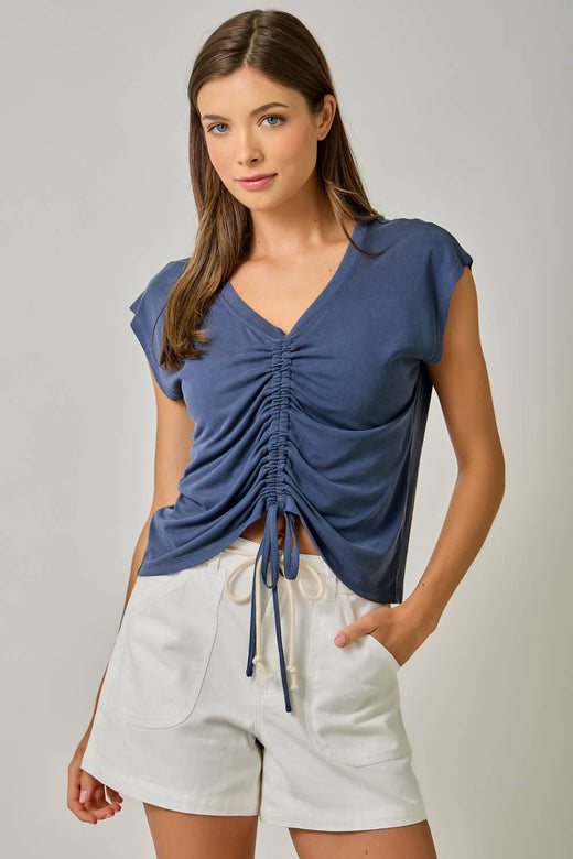 Front Ruche Modal Top