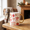 Cozy Ceramic Mug Mistletoe Magic