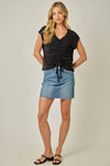 Front Ruche Modal Top