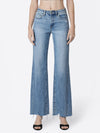 High Rise Slant Vintage Flare JeansI