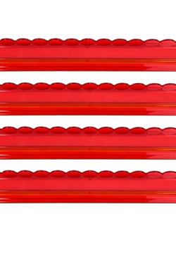 20" Luxury Acrylic Scalloped Rack by Mahjong Studio