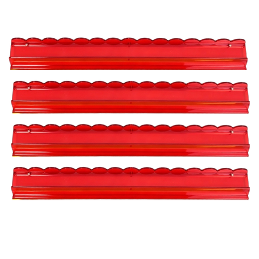 20" Luxury Acrylic Scalloped Rack by Mahjong Studio