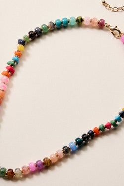 Colorful Resin Beaded Necklace