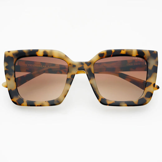 Freyrs Coco Milk Tortoise Sunglasses