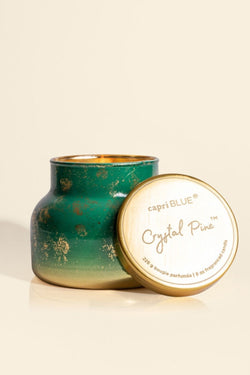 8oz, Crystal Pine Glimmer Petite Jar,