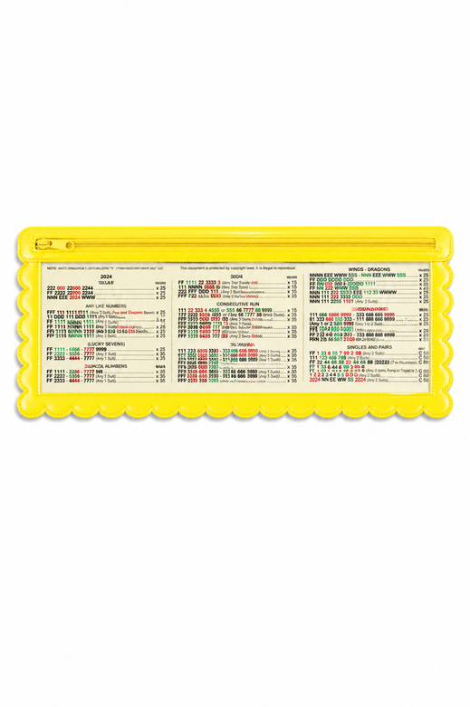 Splash-Proof Mahjong Card Holder