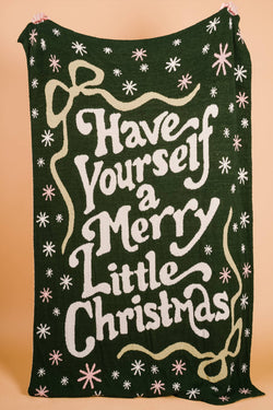 Cozy Dreams Luxe Blanket-Merry Little Christmas