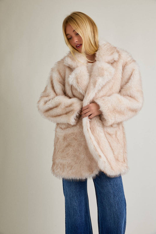 Oversized Faux Fur Coat
