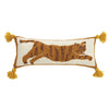 Tiger with Tassels Hook Pillow