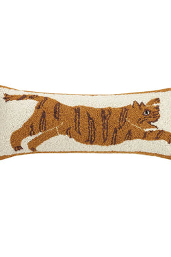 Tiger with Tassels Hook Pillow