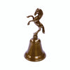 Antiqued Brass Horse Bell