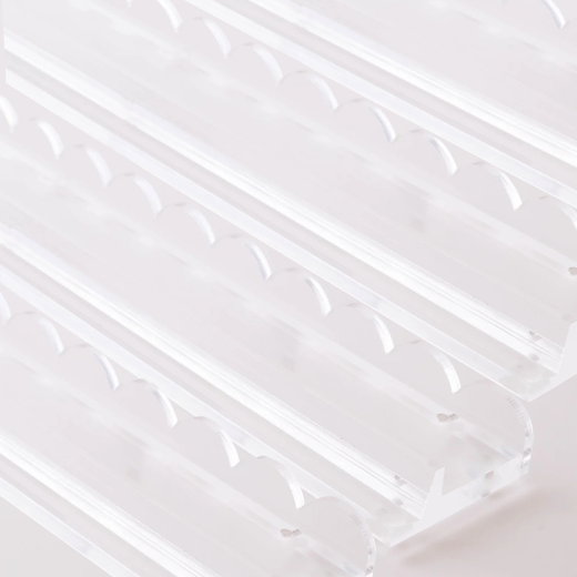 20" Luxury Acrylic Scalloped Rack by Mahjong Studio