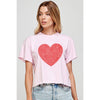 Heart Graphic Crop Top