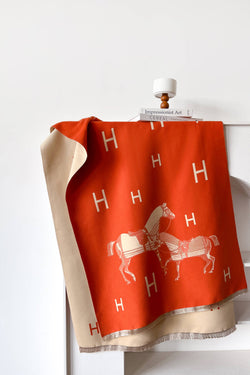 Equestrian Orange Stable Reversible Wrap