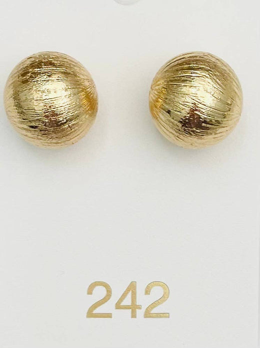 Big Ball Stud Earrings