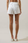 Friona Eyelet Taliya Drawstring Shorts