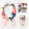 Polka Dot Satin Neck Scarf