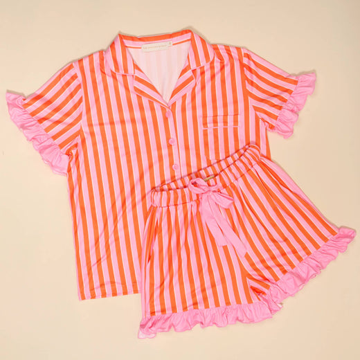 Slumber Party Pajama Shorts Set