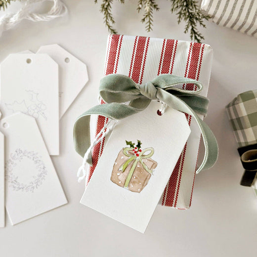Christmas Paintable Gift Tags by Emily Lex