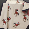 Derby Jockey Cotton Baby Blanket 