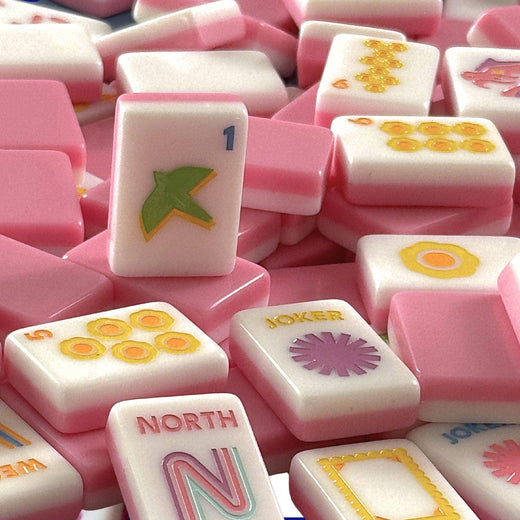 Heirloom Engraved Mahjong Tile Set by Morningside Mahjong
