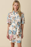 Anika Floral Belt Dress
