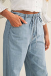 Relaxed Denim Pants