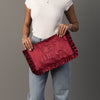 Ruffle Saying Travel Pouch