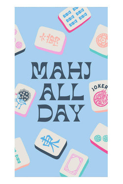 Mahjong Guest Towels - Mahj All Day