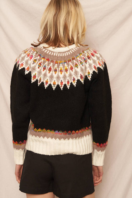 Fair Isle Knit Sweater