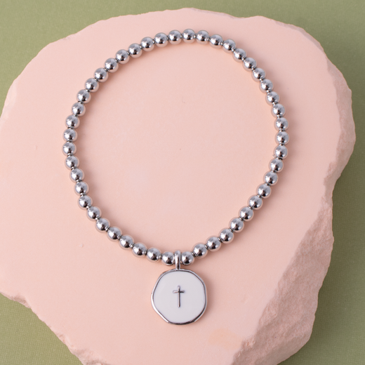 Stretch Cross Bracelet