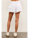 Side Smocked Tiered Ruffle Shorts