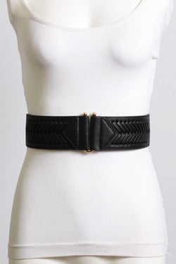 Western Fishtail Braid Cinch Belt –